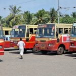 കെഎസ്ആർടിസിയിൽ കോൺഗ്രസ് അനുകൂല സംഘടനയുടെ പണിമുടക്ക് തുടങ്ങി