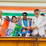 മുൻ മന്ത്രി മലികയ്യ ഗുട്ടേദാർ കോൺഗ്രസിൽ ചേർന്നു