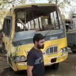 സ്കൂള് ബസ് തലകീഴായി മറിഞ്ഞ് അപകടം; ആറ് കുട്ടികള് മരിച്ചു