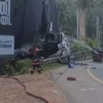 കൊട്ടാരക്കരയില്‍ ഗ്യാസ് ടാങ്കര്‍ ലോറി മറിഞ്ഞു; എം.സി റോഡില്‍ ഗതാഗത നിയന്ത്രണം