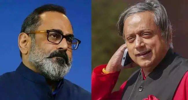 രാജീവ് ചന്ദ്രശേഖരിന്റെ വക്കീല് നോട്ടീസിന് ശശി തരൂരിന്റെ മറുപടി