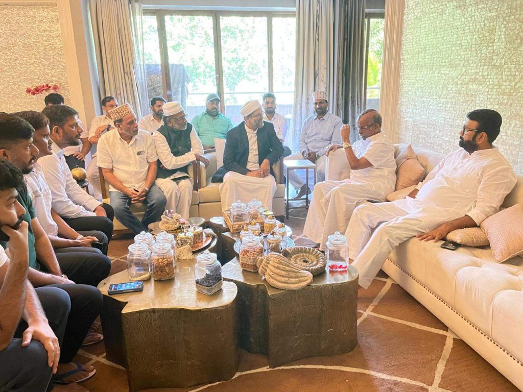 സമസ്ത നേതാക്കള് ഡോ. എന്. എ. മുഹമ്മദിന്റെ വസതി സന്ദര്ശിച്ചു