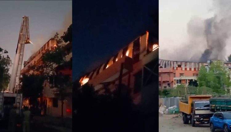 ബെംഗളൂരുവിലെ തടി മില്ലിൽ വൻ തീപിടുത്തം