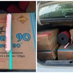 കാറിൽ നിന്നും വൻ സ്ഫോടക ശേഖരം പിടികൂടി