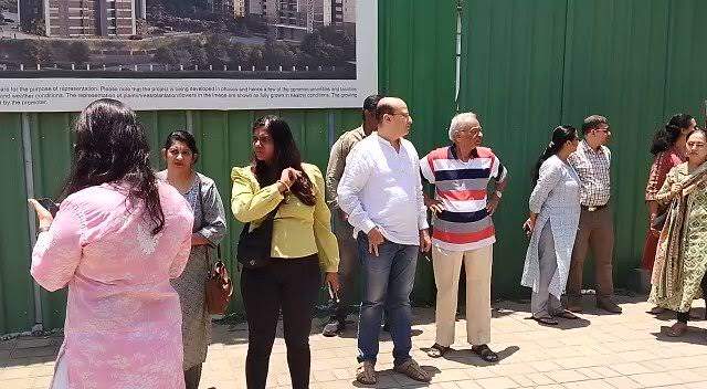 ബെംഗളൂരുവിലെ ജലക്ഷാമം; പ്രതിഷേധവുമായി അപ്പാര്ട്ട്മെന്റിലെ താമസക്കാർ