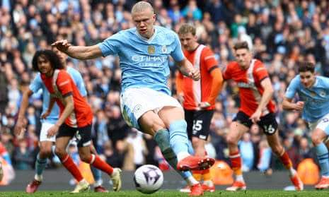 ലൂട്ടൺ ടൗണിനെതിരെ ഗോൾമഴ; മാഞ്ചസ്റ്റർ സിറ്റി പ്രീമിയർ ലീഗിൽ ഒന്നാമത്