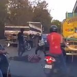 സഹപ്രവർത്തകനെ റോഡിൽ വെച്ച് ക്രൂരമായി മർദിച്ചു; അഞ്ച് പേർ അറസ്റ്റിൽ