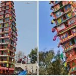 രഥോത്സവത്തിനിടെ 120 അടി ഉയരമുള്ള രഥം തകർന്നുവീണു