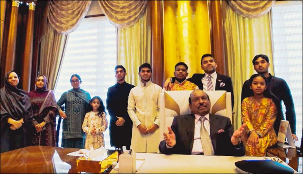 ഈദ് ദിനത്തിൽ കുഞ്ഞു ഹീറോകളുമായി ഹൃദ്യമായ കൂടിക്കാഴ്ച നടത്തി എംഎ യൂസഫലിയും കുടുംബവും