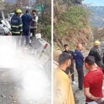 കാര്‍ താഴ്ചയിലേക്ക് മറിഞ്ഞ് 5 കോളേജ് വിദ്യാര്‍ഥികള്‍ മരിച്ചു