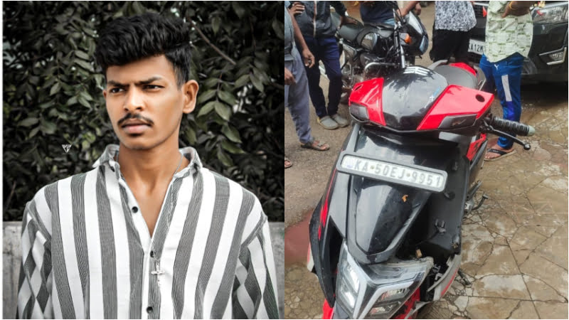 കാറും സ്കൂട്ടിയും കൂട്ടിയിടിച്ച് ഓൺലൈൻ ഫുഡ് ഡെലിവറി ഏജന്റിന് ദാരുണാന്ത്യം