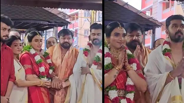 ജയറാമിൻ്റെ മകള്‍ മാളവിക വിവാഹിതയായി