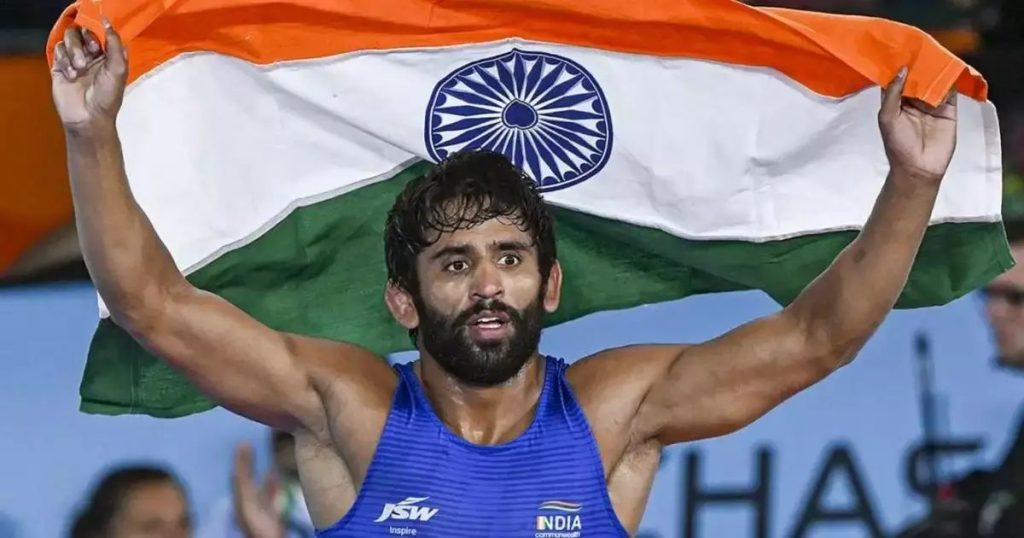 യൂറിൻ സാമ്പിൾ നല്‍കിയില്ല; ഗുസ്‌തി താരം ബജ്‌രംഗ് പൂനിയക്ക് സസ്‌പെൻഷൻ