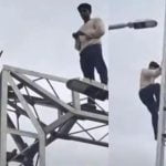 റെയില്‍വേ സ്‌റ്റേഷനില്‍ യുവാവിന്റെ ആത്മഹത്യാ ഭീഷണി