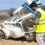 ശിവസേന ഉദ്ധവ് താക്കറെ വിഭാഗം നേതാവ് സഞ്ചരിക്കാനിരുന്ന ഹെലികോപ്റ്റര്‍ തകര്‍ന്നുവീണു