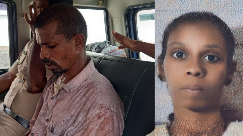 വാക്കുതര്ക്കം; ഭാര്യയെ കൊലപ്പെടുത്തി മൃതദേഹം വെട്ടിനുറുക്കിയ യുവാവ് പിടിയിൽ