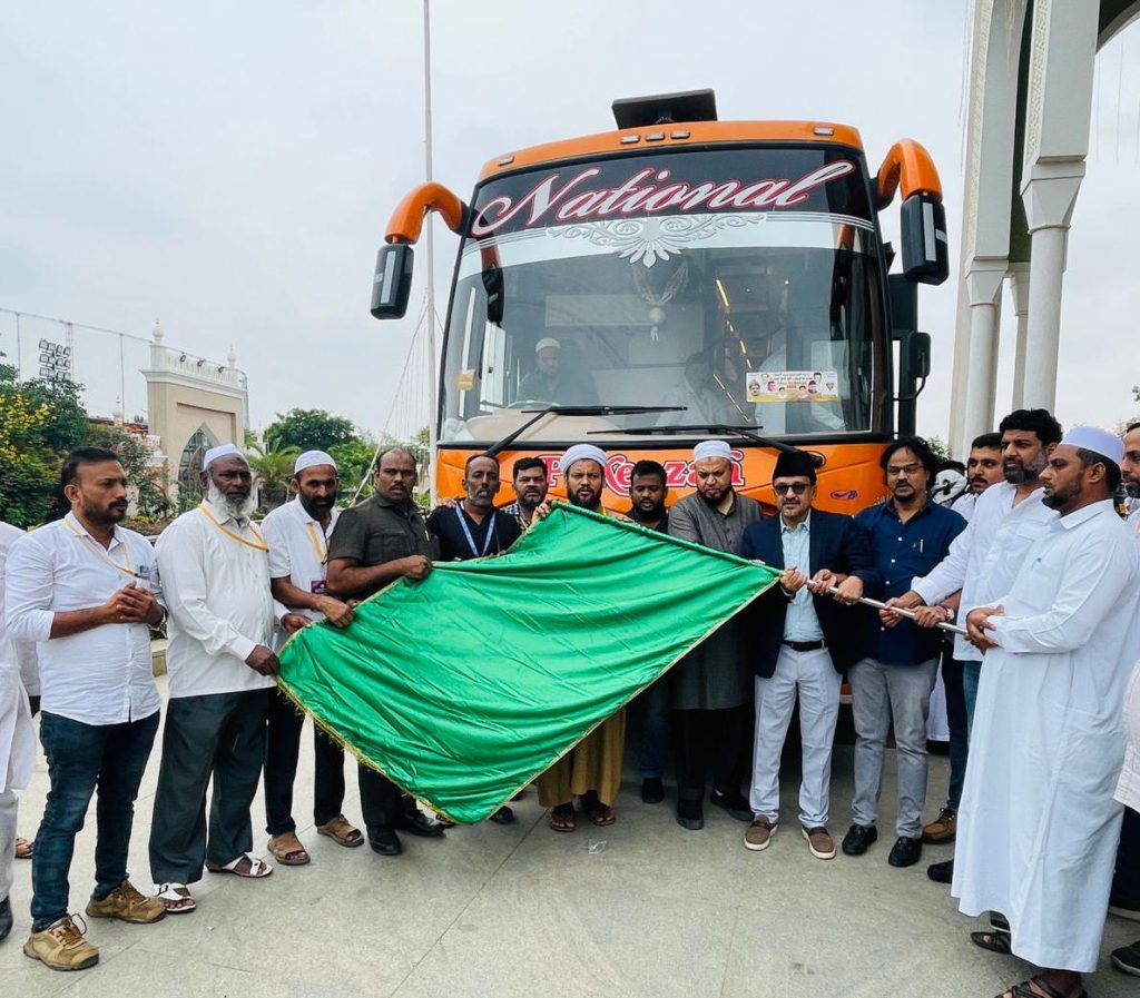 സാദിഖലി ശിഹാബ് തങ്ങൾ കർണാടക ഹജ്ജ് ക്യാമ്പ് സന്ദർശിച്ചു