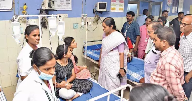 സേലത്ത് നഴ്സിംഗ് ഹോസ്റ്റലിൽ ഭക്ഷ്യവിഷബാധ: മലയാളികളുൾപ്പെടെ 82 നഴ്സിങ്‌ വിദ്യാർഥികൾ ആശുപത്രിയിൽ