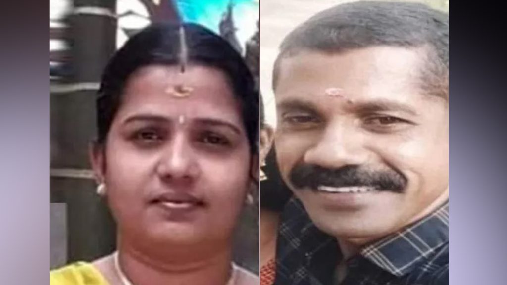 നടുറോഡിൽ ഭാര്യയെ കുത്തിക്കൊന്ന ഭർത്താവ് പിടിയിൽ; അറസ്റ്റിലായത് ബാറിൽ നിന്ന്