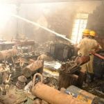 ജെസ്കോം റിപയർ യൂണിറ്റിൽ വൻ തീപിടുത്തം