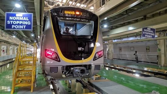 ഡ്രൈവറില്ലാ മെട്രോ ട്രെയിൻ സർവീസിന്റെ സിഗ്നൽ പരിശോധന ജൂൺ ഏഴിന്