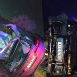 പാലത്തിൽ നിന്ന് കാർ താഴേക്ക് വീണ് നാല് മരണം