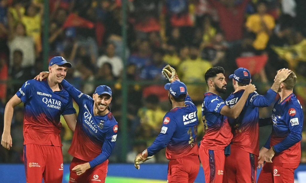 ബെം​ഗളൂരു പ്ലേ ഓഫിൽ; ചെന്നൈക്കെതിരെ 27 റൺസ് ജയം