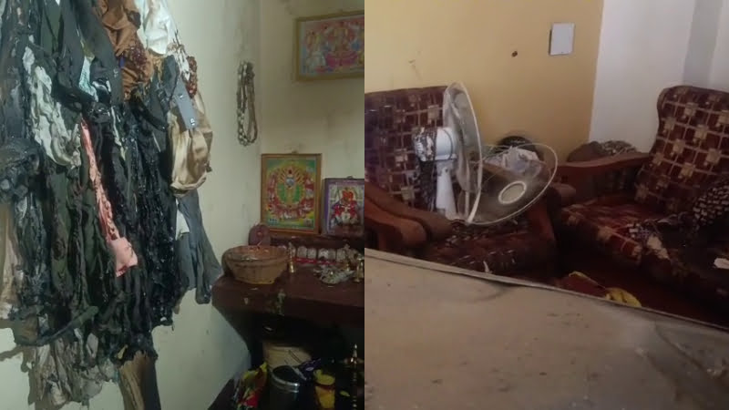 പാചകവാതക സിലിണ്ടർ പൊട്ടിത്തെറിച്ച് ആറു പേർക്ക് പരുക്ക്