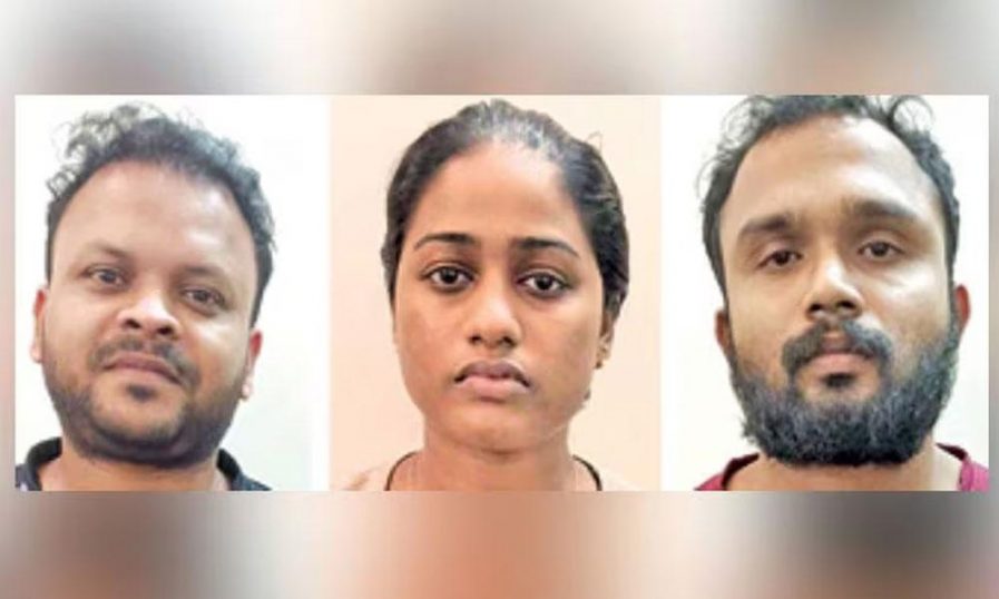 വിസ തട്ടിപ്പ്; ദമ്പതിമാരടക്കം മൂന്നുപേർ പിടിയിൽ