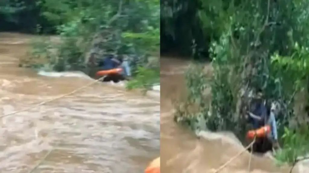 ഗൂഗിള്‍ മാപ്പ് ചതിച്ചു; കാസറഗോഡ് കൈവരിയില്ലാത്ത പാലത്തില്‍ നിന്ന് കാര്‍ പുഴയില്‍ വീണു