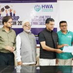 എച്ച്.ഡബ്ല്യു.എ ചാരിറ്റബിള്‍ ഫൗണ്ടേഷന്‍ സ്കോളർഷിപ്പ് വിതരണം