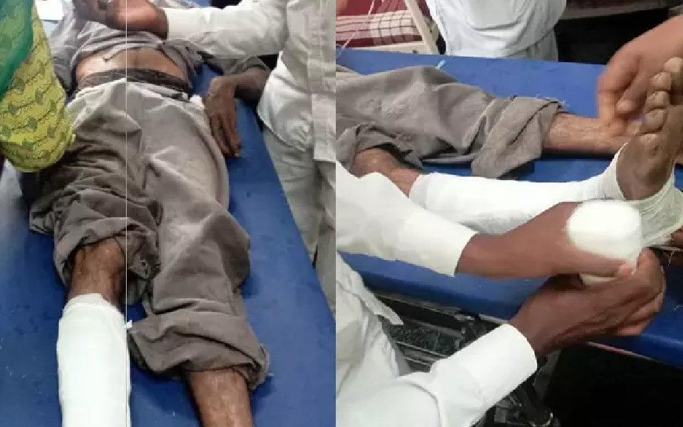 കാട്ടാനയുടെ ആക്രമണത്തിൽ തൊഴിലാളിക്ക് പരുക്ക്