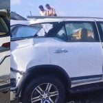 ബസ് കാറുമായി കൂട്ടിയിടിച്ച് നാല് മരണം