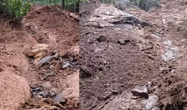 ഇടുക്കിയില് രണ്ടിടത്ത് ഉരുള്പൊട്ടല്