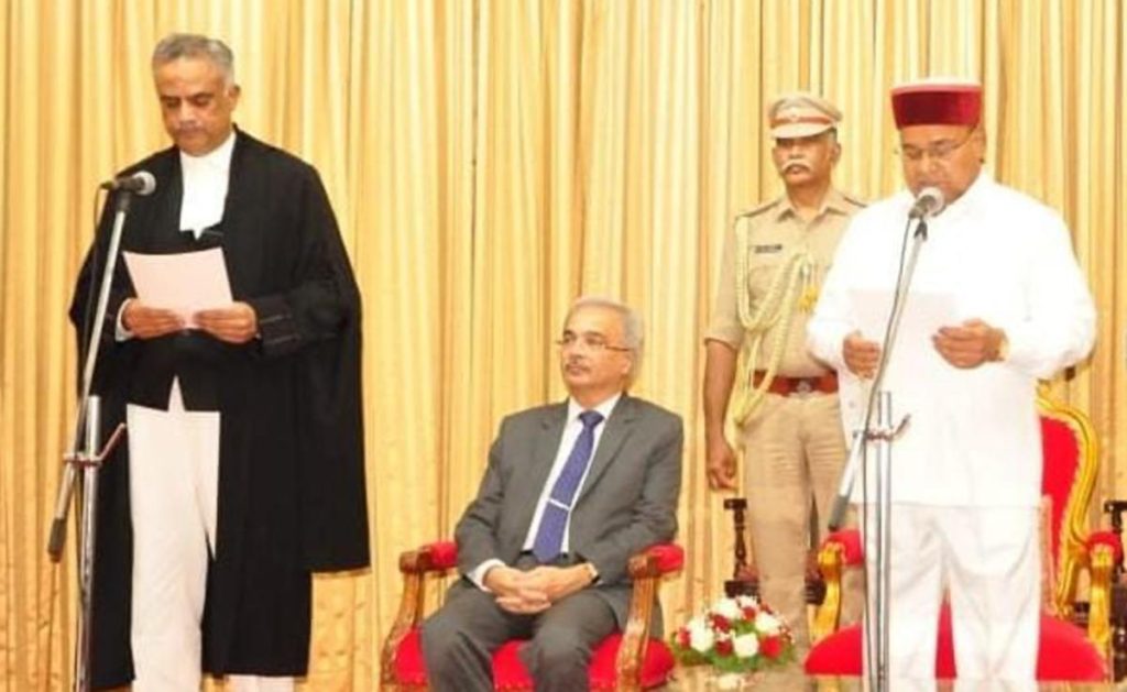 ജസ്റ്റിസ്‌ കാമേശ്വർ റാവു കർണാടക ഹൈക്കോടതി ജഡ്ജിയായി ചുമതലയേറ്റു
