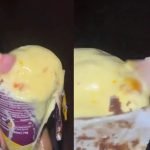 ഓണ്‍ലൈനില്‍ ഓര്‍ഡര്‍ ചെയ്ത ഐസ്‌ക്രീമില്‍ മനുഷ്യന്റെ കൈവിരല്‍