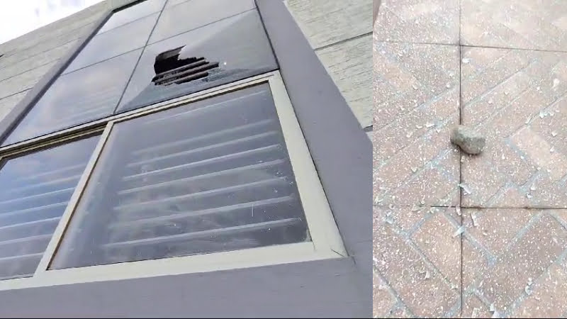 ചിക്കബല്ലാപുര എംഎൽഎയുടെ ഓഫീസിന് നേരെ കല്ലേറ്