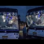 കോഴിക്കോട് നിന്ന് ബെംഗളൂരുവിലേക്ക് വരികയായിരുന്ന കർണാടക ആർടിസി ബസ് അപകടത്തിൽപെട്ടു