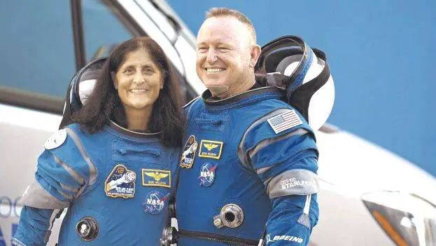 ബഹിരാകാശത്തേക്ക് കുതിച്ച്‌ സ്റ്റാര്‍ലൈനര്‍; ചരിത്ര നേട്ടത്തിലെത്തി സുനിത വില്യംസ്