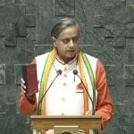 ലോക്സഭ അംഗമായി സത്യപ്രതിജ്ഞ ചെയ്ത് ശശി തരൂര്‍