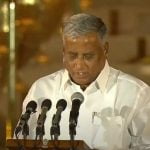 കേന്ദ്ര മന്ത്രിസ്ഥാനം ലഭിച്ചതിൽ സന്തോഷമെന്ന് വി. സോമണ്ണ