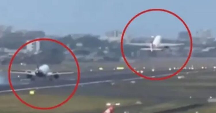 ഒരേ റൺവേയിൽ ഒരേസമയം രണ്ടു വിമാനങ്ങൾ, വിമാനങ്ങളുടെ കൂട്ടിയിടി ഒഴിവായത് തലനാരിഴയ്ക്ക്