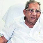 മുൻ മന്ത്രി ഷാമനൂർ ശിവശങ്കരപ്പ ആശുപത്രിയിൽ