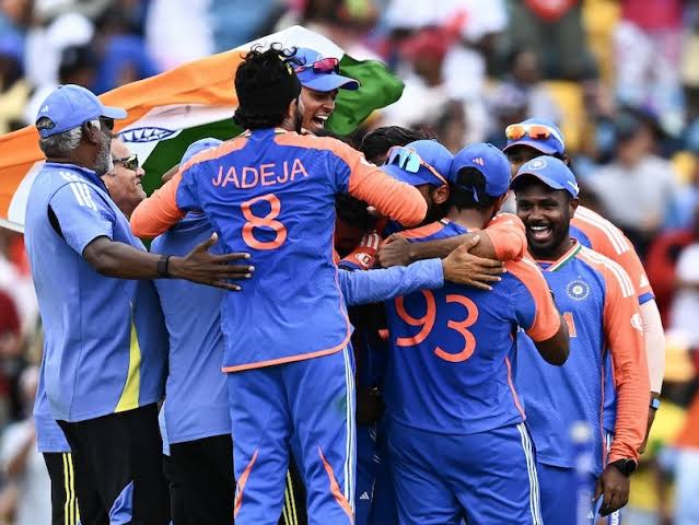ടി-20 ലോകകപ്പിൽ മുത്തമിട്ട് ഇന്ത്യൻ ടീം