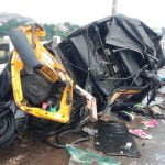 ബസും ഓട്ടോറിക്ഷയും കൂട്ടിയിടിച്ച് അപകടം; രണ്ട് സൈനികർ മരിച്ചു