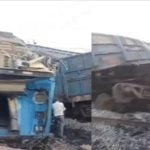 ചരക്ക് ട്രെയിനുകൾ കൂട്ടിയിടിച്ചു; ലോക്കോ പൈലറ്റുമാർക്ക് പരുക്ക്