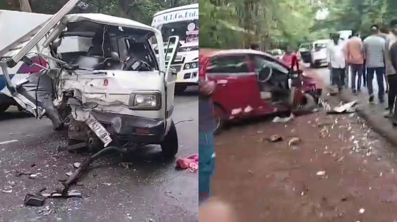 നിയന്ത്രണം വിട്ട കാറുകൾ കൂട്ടിയിടിച്ച് ഒരു മരണം