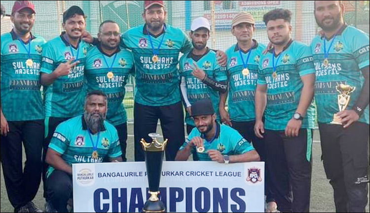 ബാംഗ്ലൂരിലെ പുത്തൂർകാർ ക്രിക്കറ്റ് ലീഗ്’: മജെസ്റ്റിക് സുൽത്താൻസ് ചാമ്പ്യന്മാർ