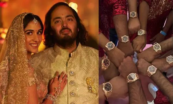 രണ്ട് കോടിയുടെ വാച്ച്‌; വിവാഹത്തിന് അതിഥികളായി എത്തിയവർക്ക് അംബാനിയുടെ വക സമ്മാനം