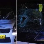 മൂന്നാറില്‍ വീണ്ടും ചക്കക്കൊമ്പന്‍റെ ആക്രമണം; നിര്‍ത്തിയിട്ടിരുന്ന കാര്‍ തകര്‍ത്തു